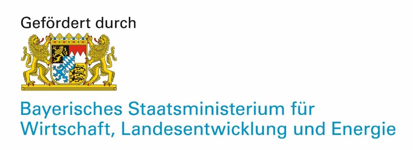 Gefördert durch Bayerisches Staatsministerium für Wirtschaft, Landesentwicklung und Energie
